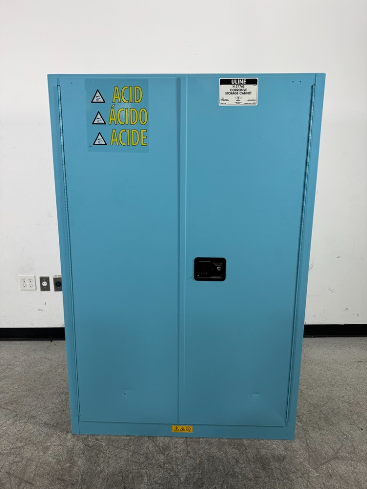 Image of Uline 45 Gal. Corrosive Storage Cabinet